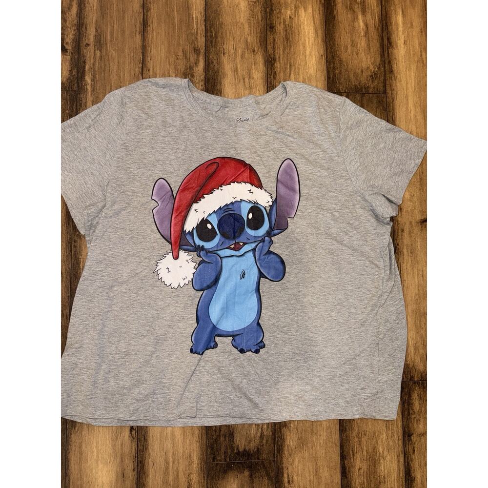 Disney Christmas Stitch Woman’s Tshirt 5XL
